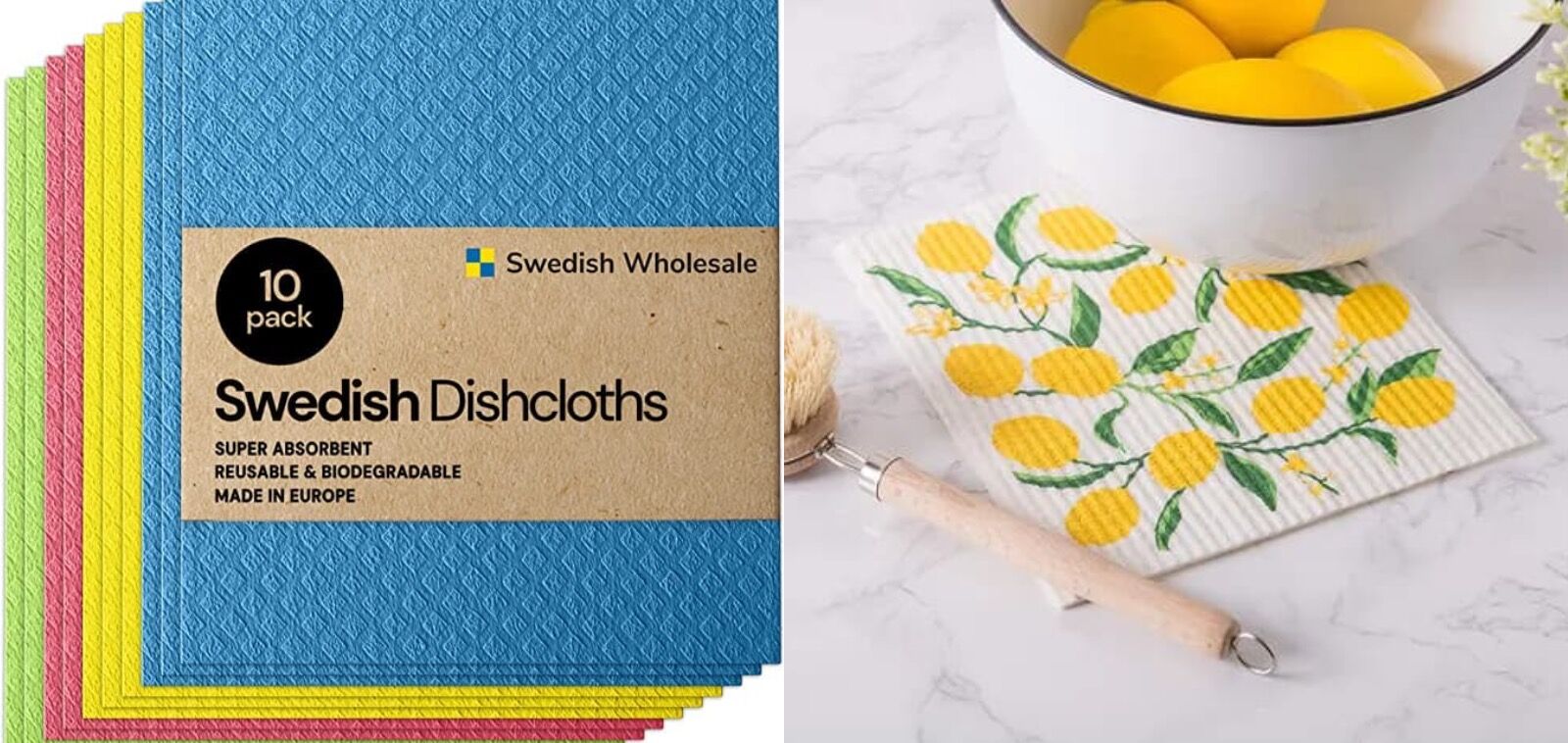 Swedish Dishcloths ekologiczne ściereczki wielokrotnego użytku